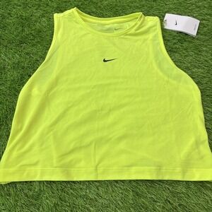 Nike Kids Neon Yellow Tank Top